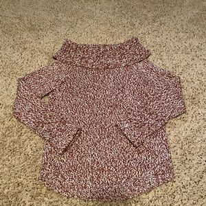 Abercrombie & Fitch Off the Shoulder Sweater